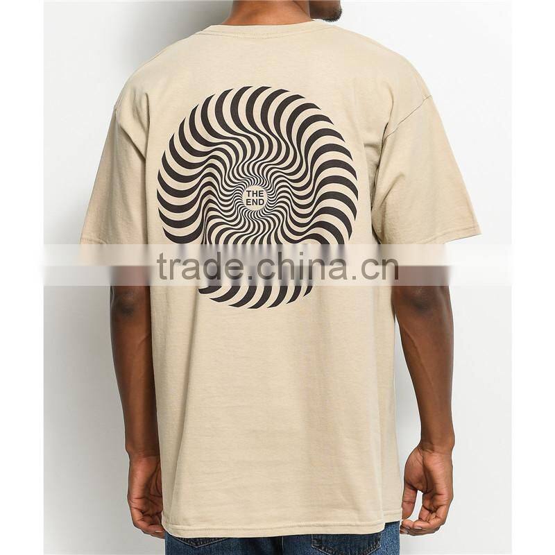 MGOO Wholesale Mens Longline Loose Fit T-shirt Custom Sublimation Print Streetwear T Shirt