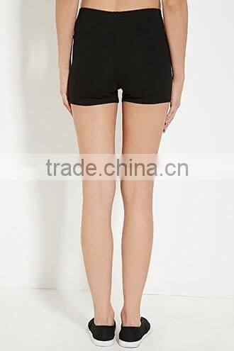 2017 Hotsale China Women Custom Fashion Cropped Skinny Leggings OEM Service Plain Dyed