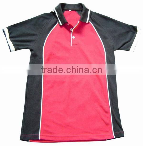 custom sublimation latest design maroon color polo shirt F1 clothing