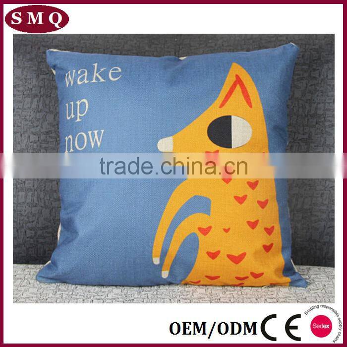 cheap reversible home decorative car seat cushion pillow