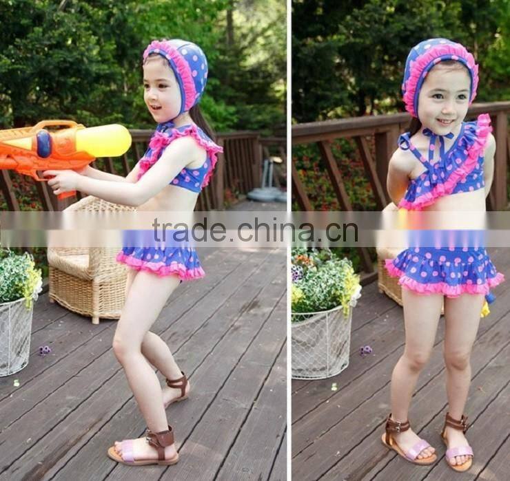 New stye three-piece swimsuit baby swimwear/wholesale swimwear/lycra fabric for swimwear