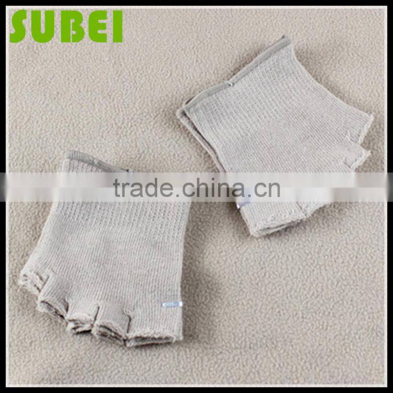 Men and women pure cotton five open toe anti-bacterial cotton socks