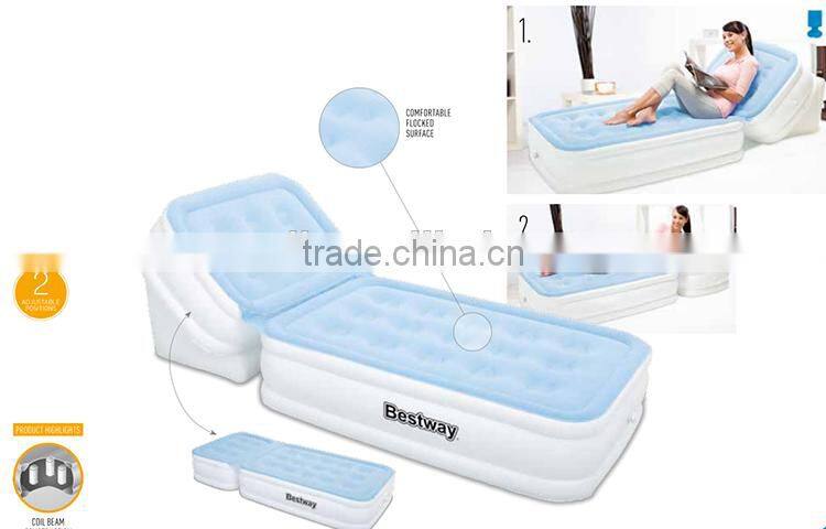 Bestway Adjustable Backrest Flocking Mattress