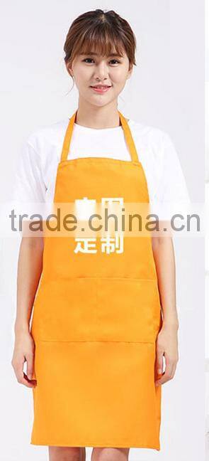 Korean version of fashion polyester - cotton apron custom advertising gifts promotional apron custom kitchen aprons customized l