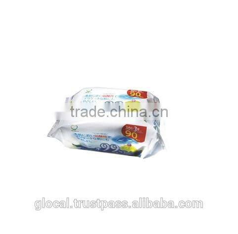 Japan Baby Wipes 99% water outing-use baby wipe 30sheets 3p/pack Wholesale