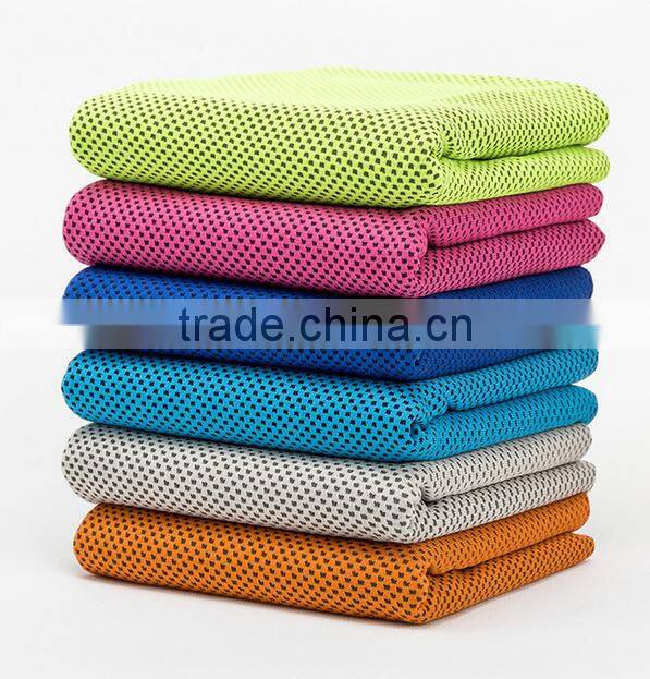 sport cooling towel, polyester/polyamide microfiber ice towel