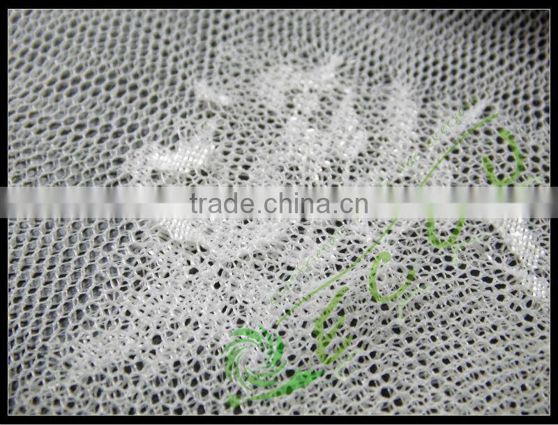 100%white 41gsm nylon lace textile