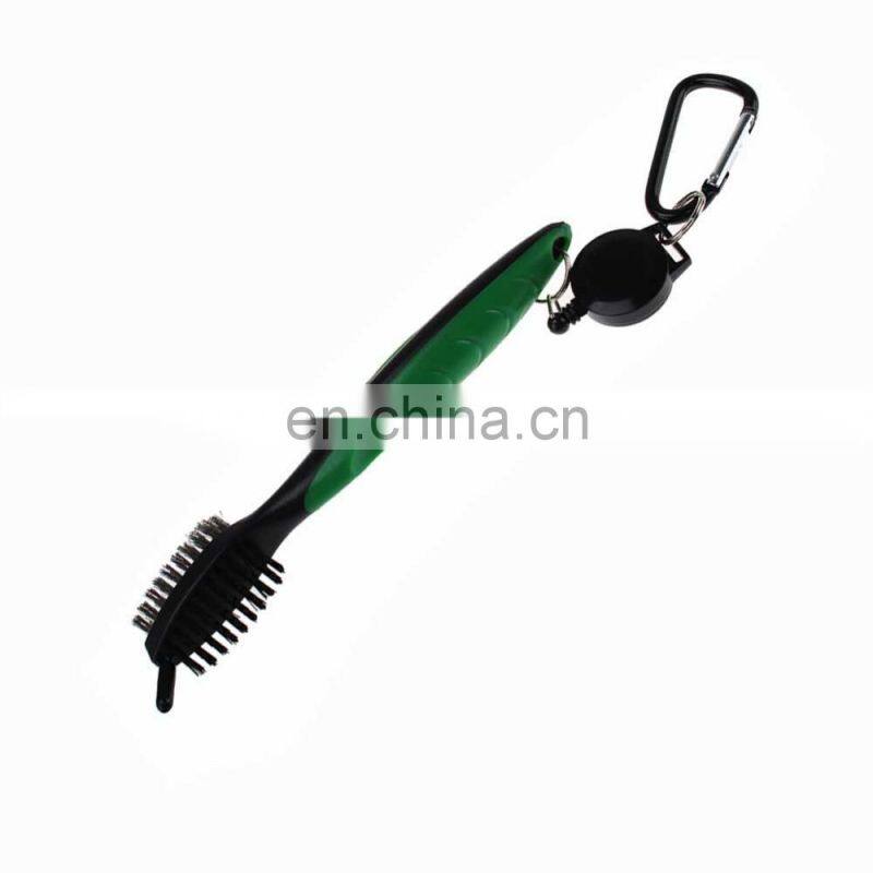 Novelty Golf Brush Clip Groove Ball Cleaner Cleaning Kit Tool