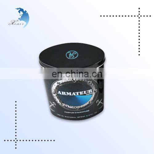 High Quality Custom Glossy Printed Anti-corrosion Cylinder Metal Paint Box/Container