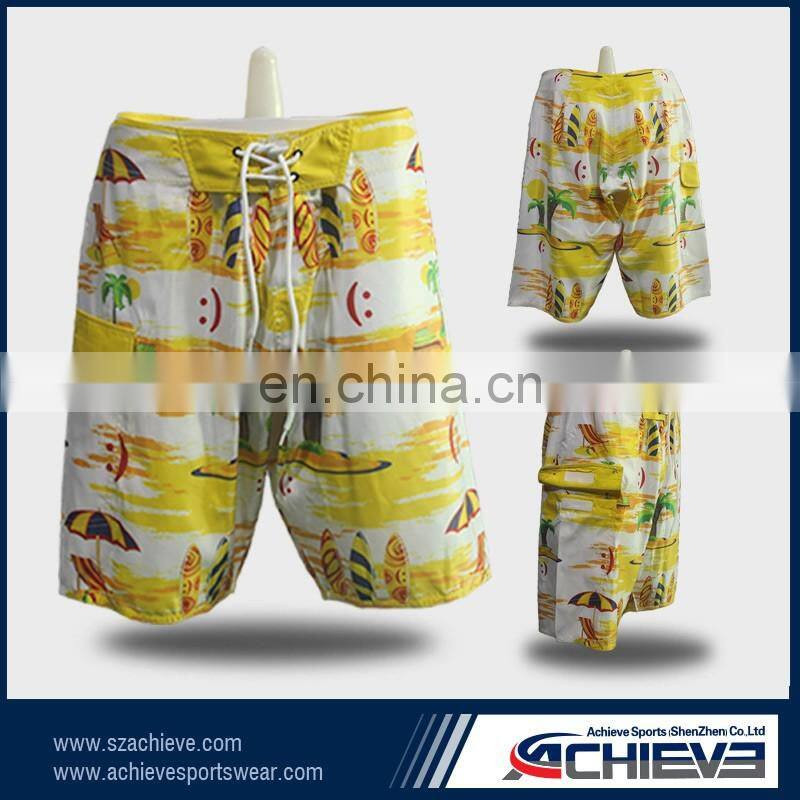 custom wholesale blank sweat shorts /blank board shorts /mens boardshorts