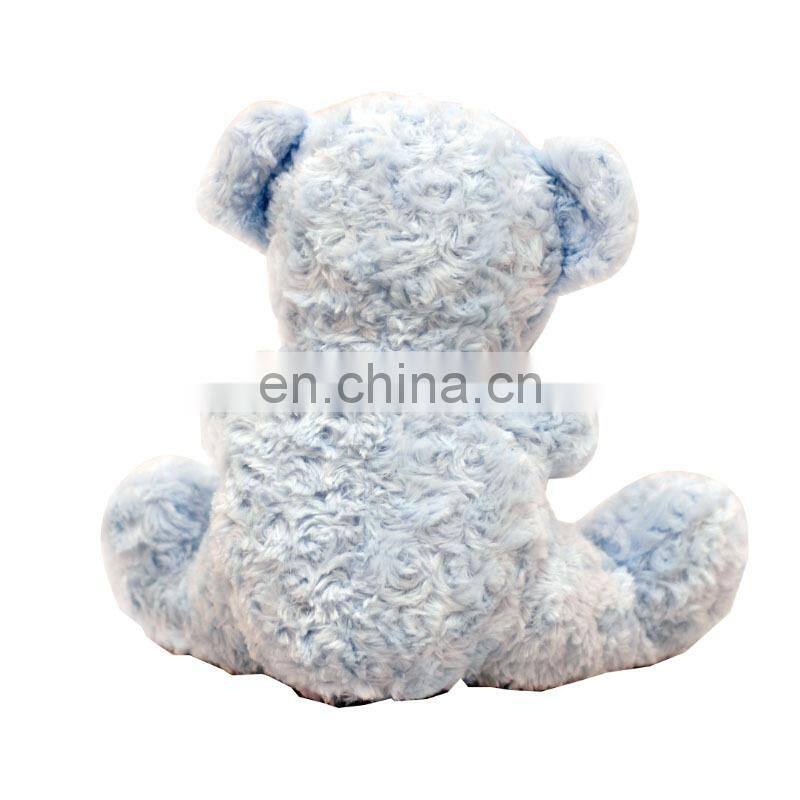 Custom Teddy Bear With Bouquet White Bear Plush Flower Valentine Stuffed Toys
