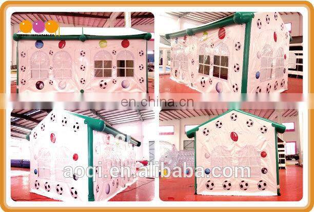 2015 latest design sealed cabin house shape inflatable tent for party for sale