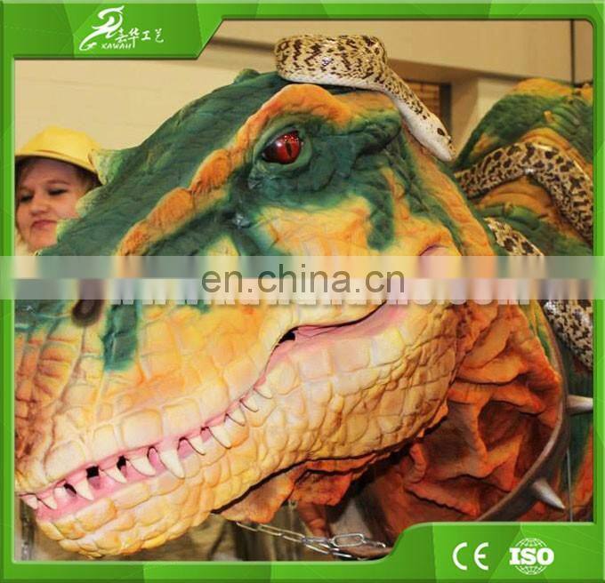 KAWAH Life Like Adult Realistic Life Like T Rex Dinosaur Costume