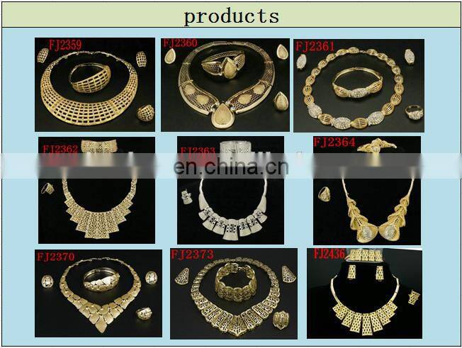 gold plated costume fashion jewelry set CJ072