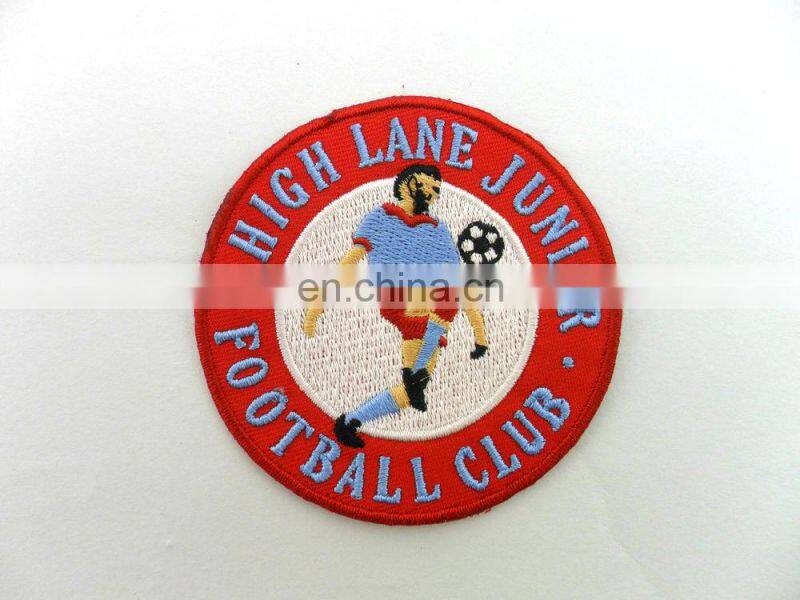 customized judo club embroidery badges/patch