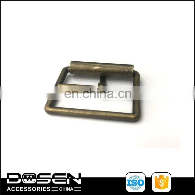 Lacquer Gunmetal Ladder Lock Tri-Glide Ring Adjust Buckle Slide Ring Jacket Coat Webbing Bag Strap Side Release Roller Buckle