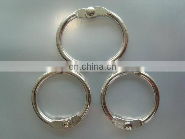 silver metal ring rond high quality decorative ring open metal O ring for sale
