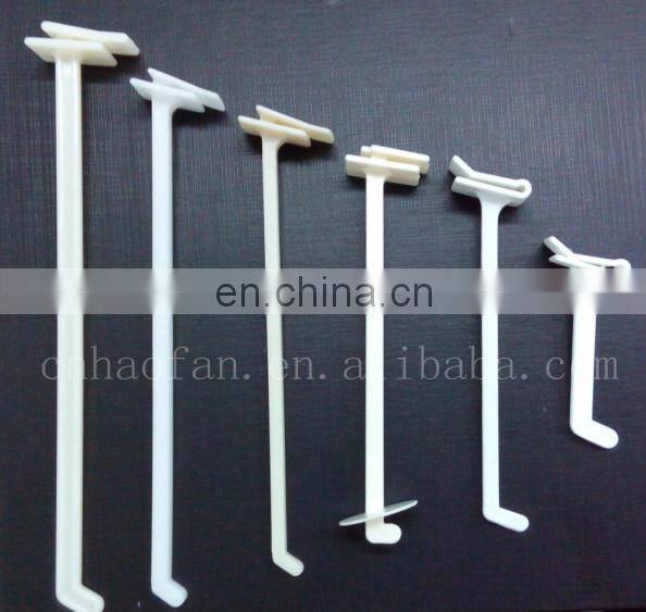 Plastic Small supermarket security cardboard display hanger