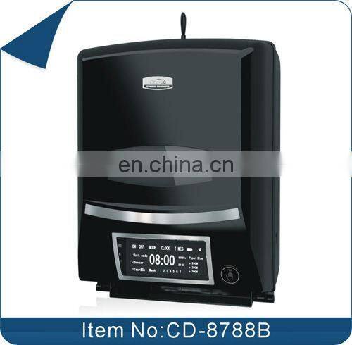 Jumbo Roll Top quality New Design Bathroom Automatic LCD Sensor Paper Dispenser with Lock CD-8788C