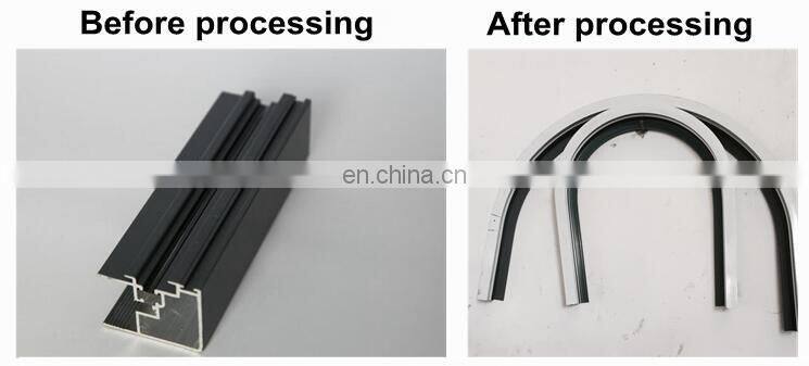 aluminum arch window profile bending machine price