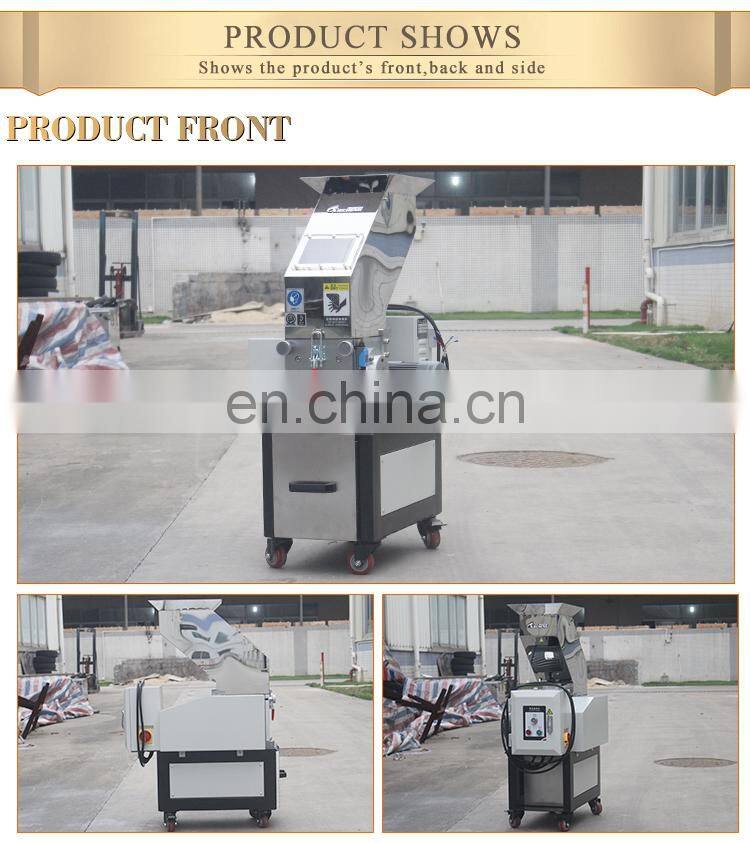 Slow speed shredder blade crusher