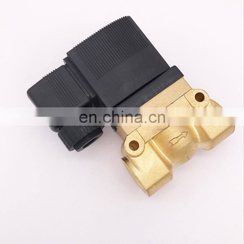 GOGO ATC 50bar high pressure high temperature solenoid valve 3/8 BSP 24V DC Orifice 10mm normal close 5404-03 pilot brass valve