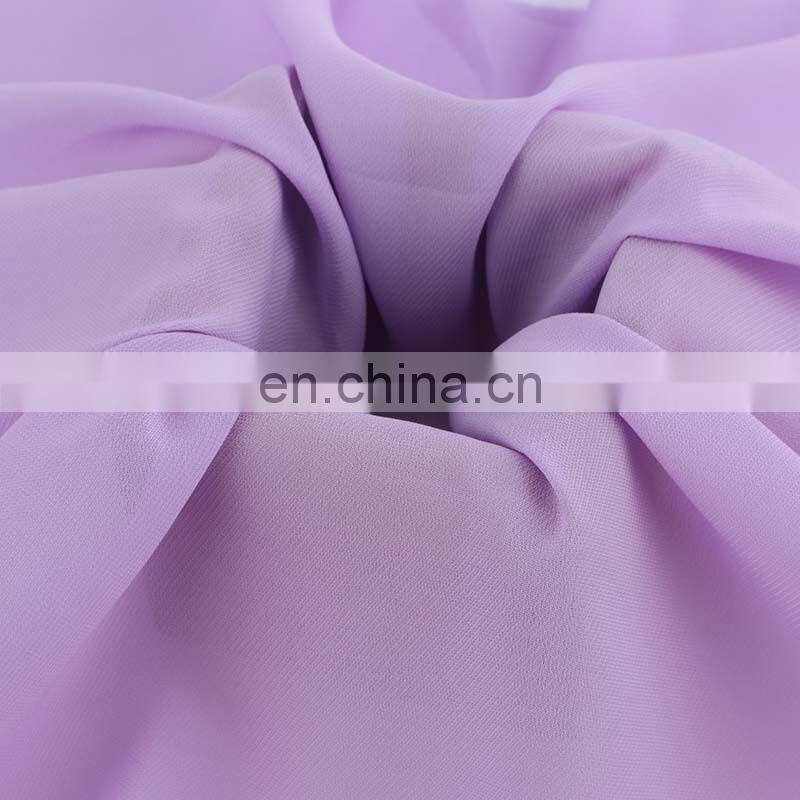 China supplier cheap polyester chiffon fabric for dress