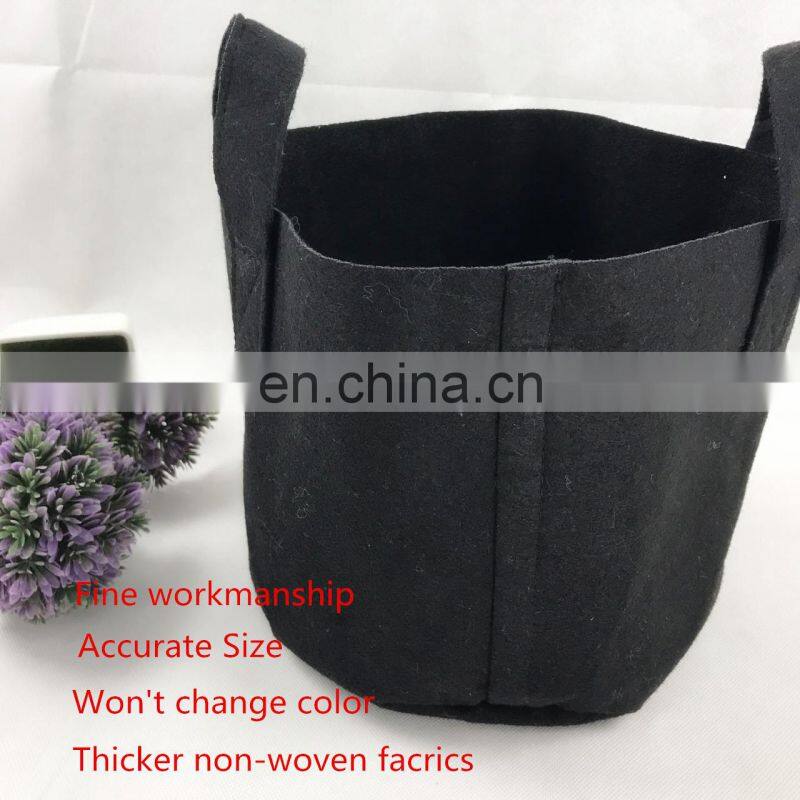 1 3 5 10 15 20 gallon Felt Grow Bag for Plant Pot Fabric Planter
