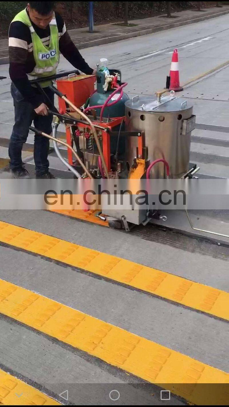 handpush road line paint marking machine
