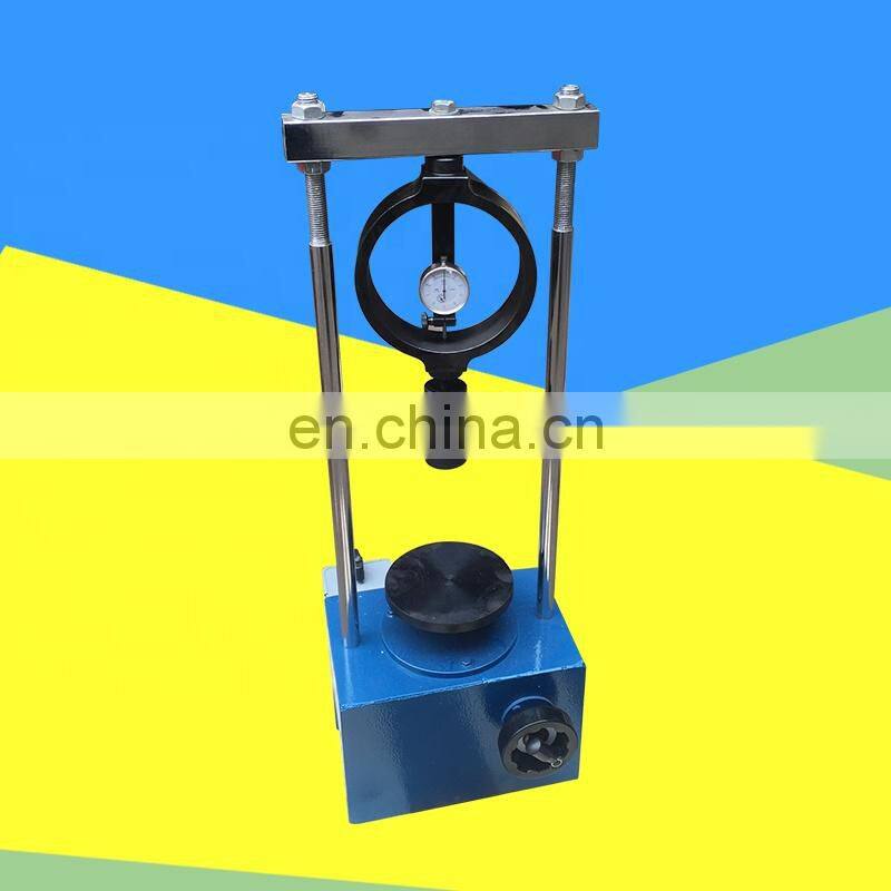 Lab Testing Soils 30 KN CBR Test Machine Equipment with Load Ring