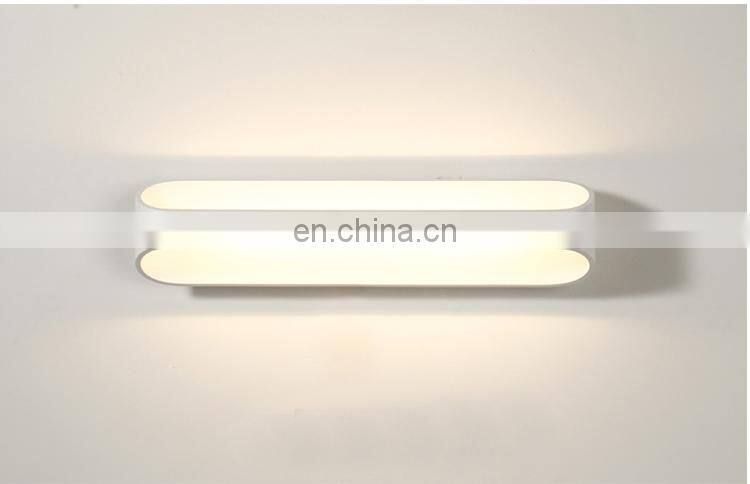 Simple modern Nordic minimalist design led hallway wall light bedside led wall lamps for bedroom