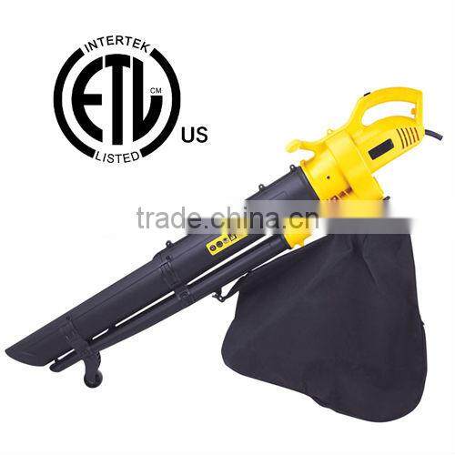 ETL,UL,CSA approval;Electric blower vacuum