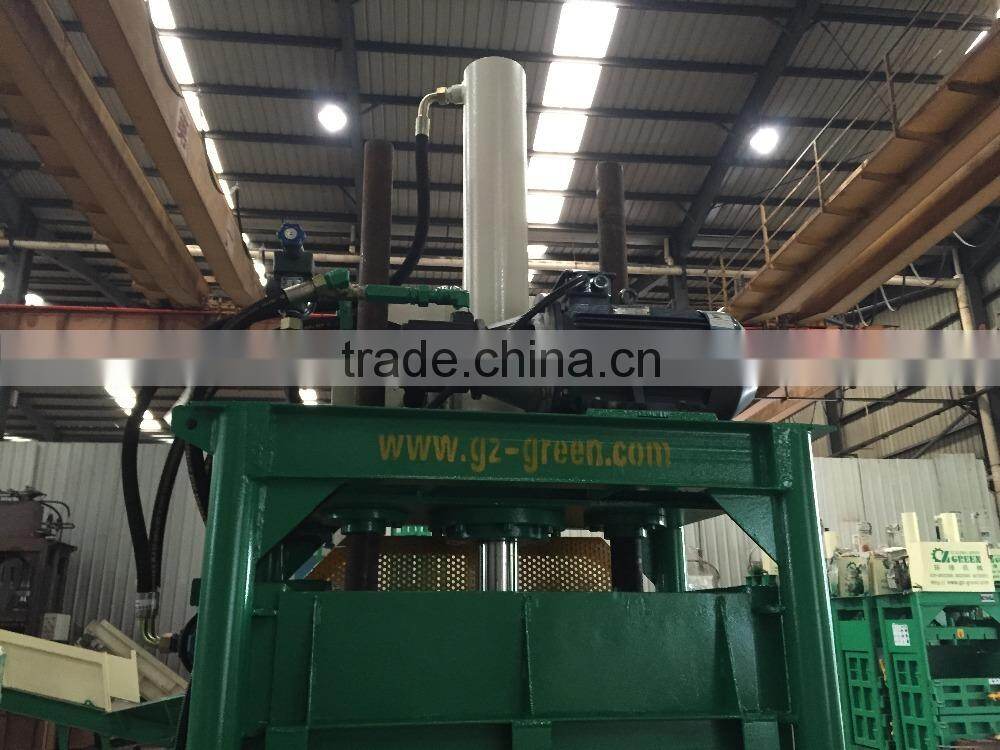 High Quality Product Hydraulic Vertical Baler for metal plastic and used cloth