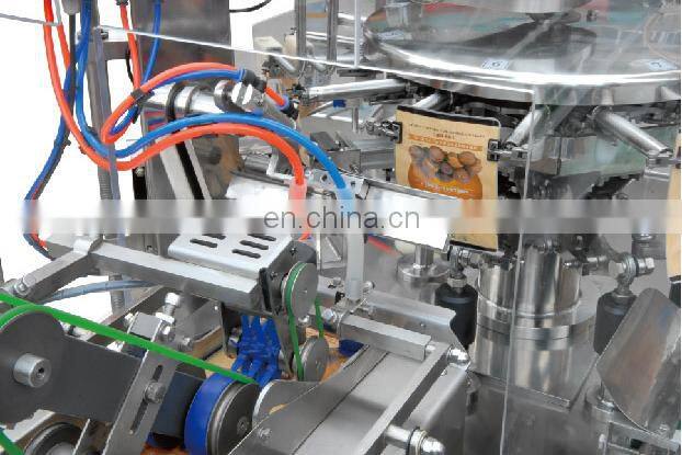 Rotary Pick Fill Seal Packaging Machine For Premade Bag