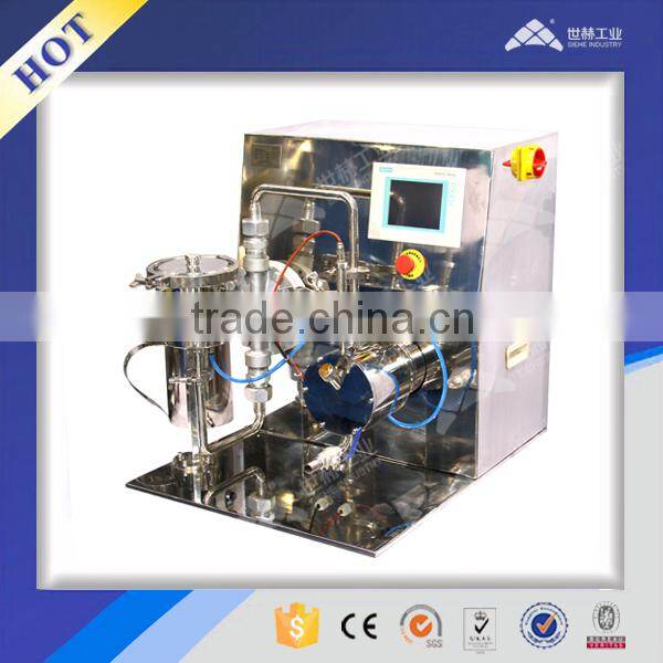 Water based paint lab beads mill