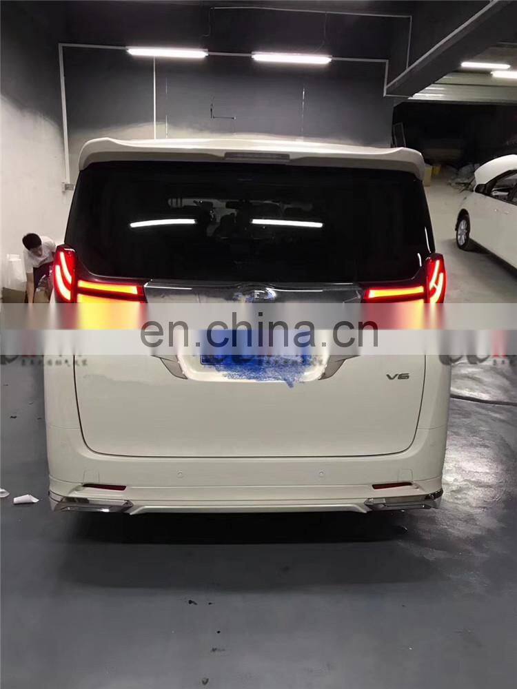 small body kit for toyota alphard 2015-2018 auto tuning parts