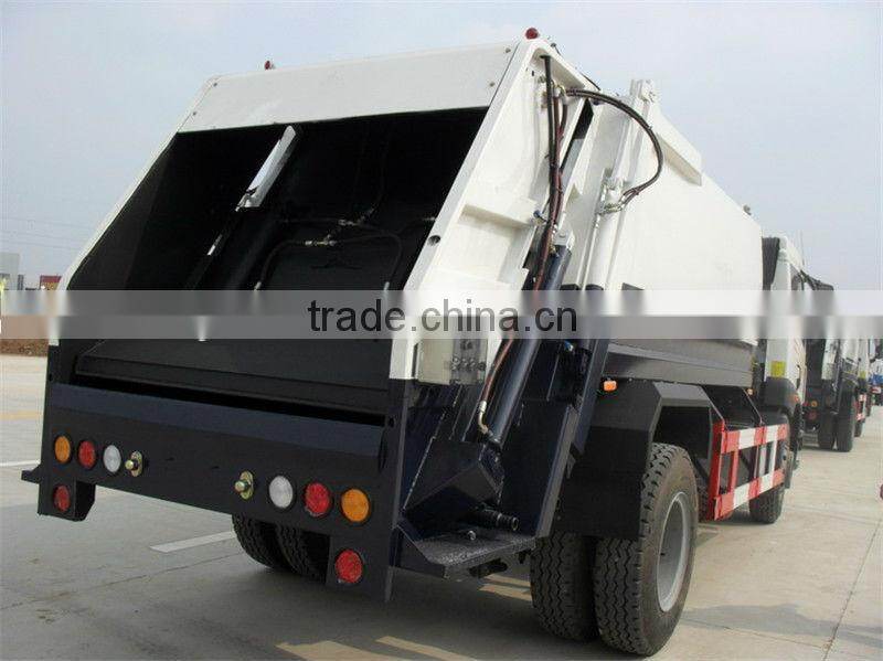5 cubic meters Jiefang small new refuse compactor trucks
