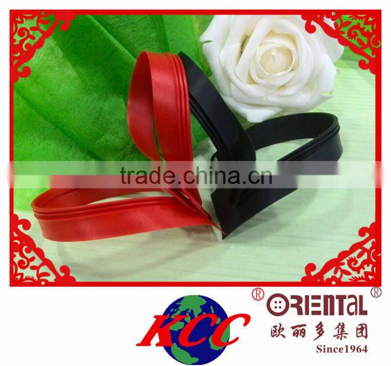 Wholesale 3# track-type water-proof zipper without L-teeth KCC zipper