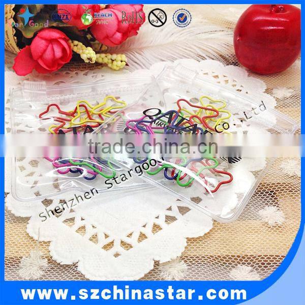 Beautiful design cute airplane paper clips