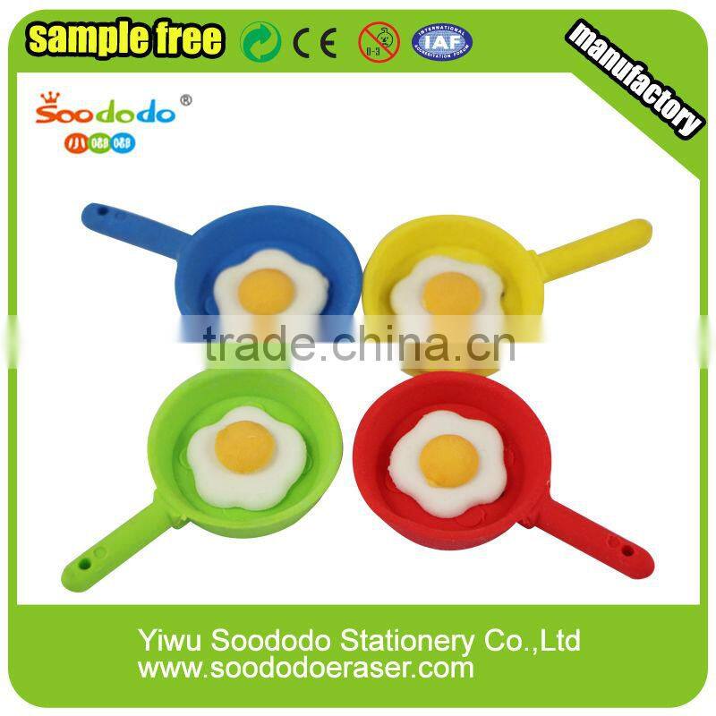 Cup shaped eraser collectible Stationery