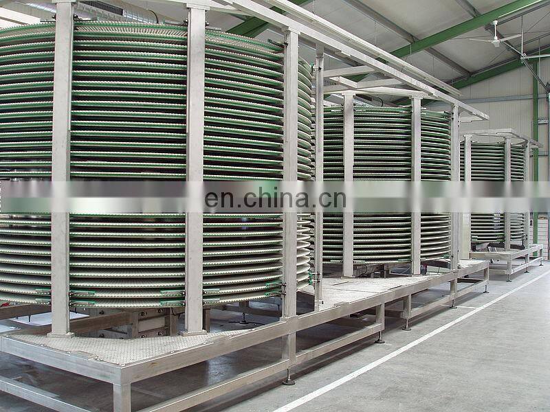 Commercial IQF automatic quick freezing machine industrial auto individually food quick frozen equipment cheap price for sale