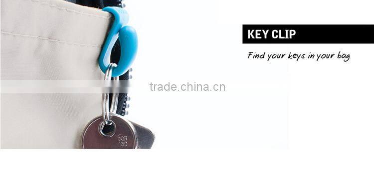 Colorful Cute Plastic Bag Hooks And Clips