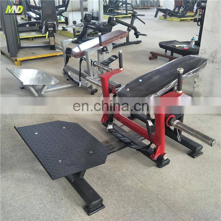 Sport Equipment Heavy Duty Free Weight Hip Thrust Plate Loaded Commercial Gym Equipment Glute Drive Machine
