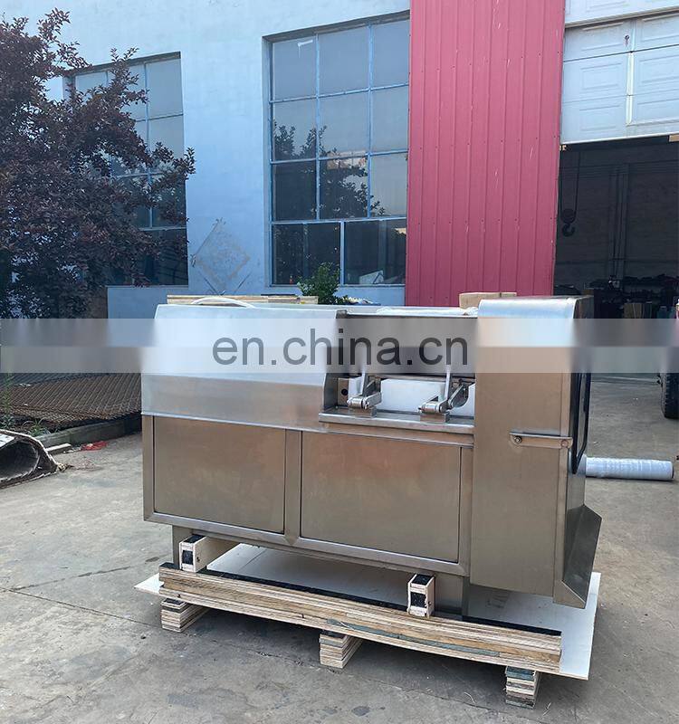 Industrial Use Meat Dicer Machine Restaurant / Frozen Meat Dicing Cube Cutter Machine