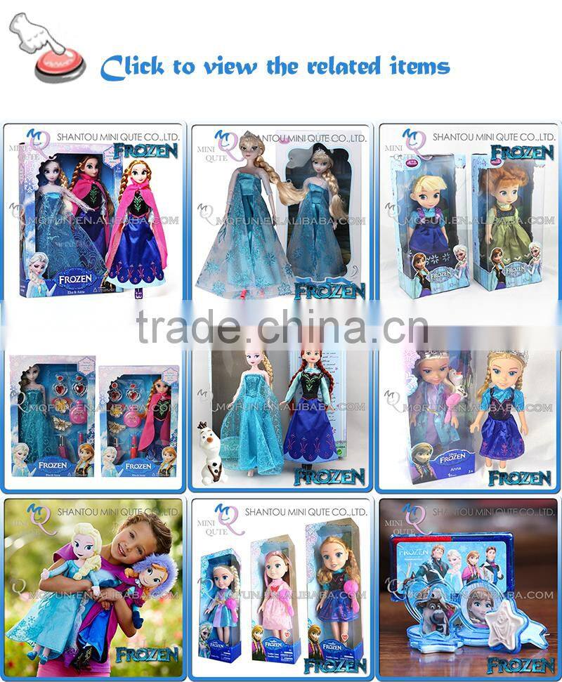 Mini Qute new hot sales 33 cm Kawaii cartoon stuffed plush Frozen doll princess anna & elsa olaf girsl kids children gift toy