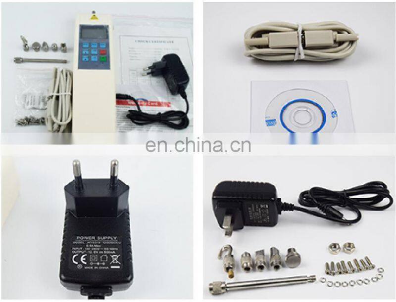 China supplier digital clamping force meter for push and pull force