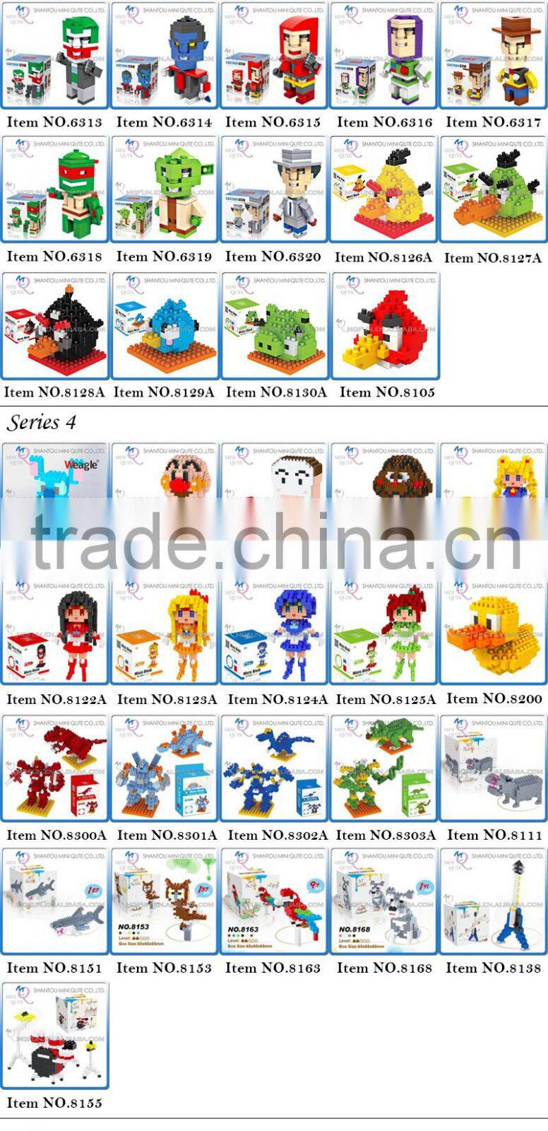 Mini Qute Over 500 styles loz diamond block gift for boy