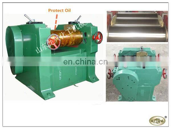 Three roll mill for chocolate