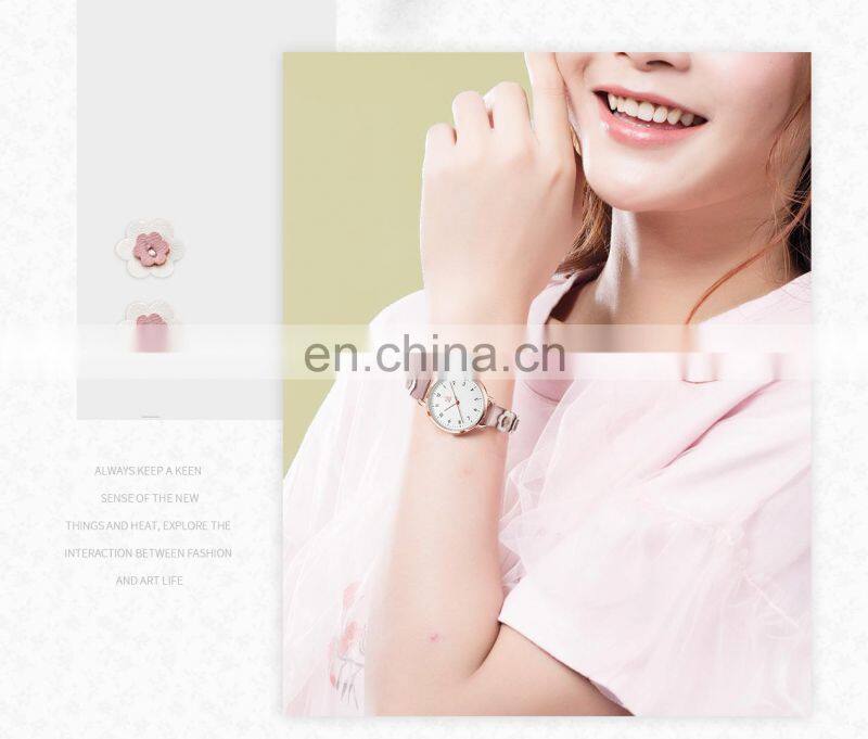 SHENGKE High School Students Watchs White Children Watch Young Girls Cute Wristwatchs Dropshipping Watches