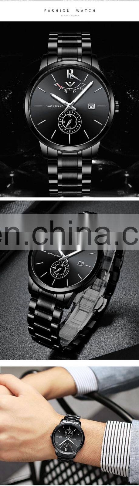 NIBOSI Relogio Masculino Relojes 2020 Gold Watch Mens Watches Top Brand Luxury Sport Quartz Watch Business Waterproof Wristwatch